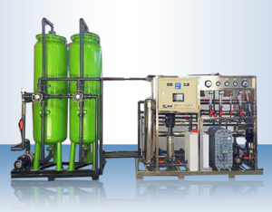 新能源企业水处理高纯水设备（二级反渗透+EDI设备）